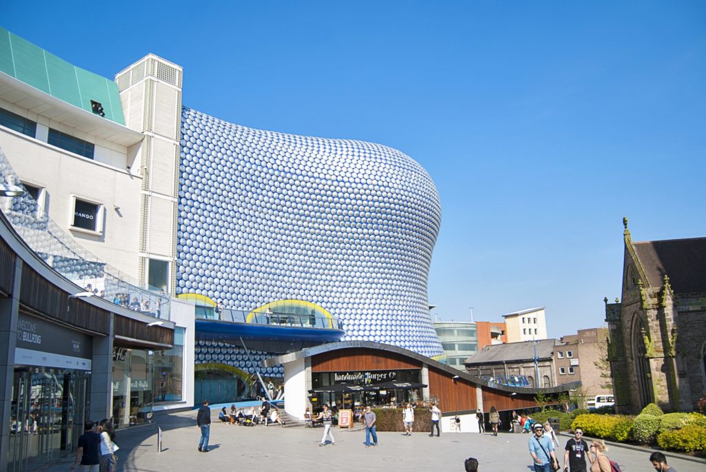 Bullring Shopping Centre Design- Birmingham, UK
