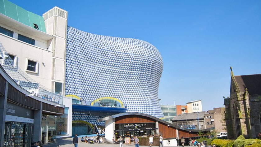 Bullring Shopping Centre Design- Birmingham, UK