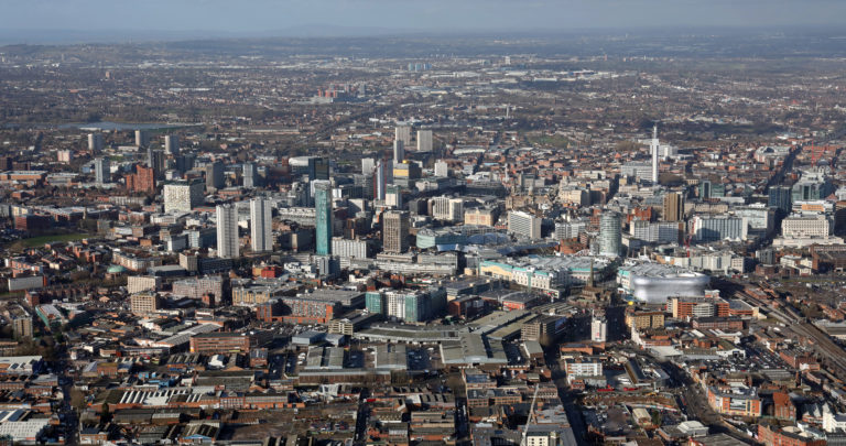 Birmingham from the air