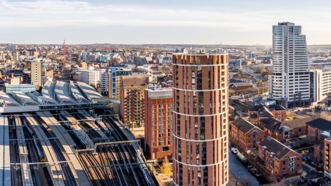 Leeds from the air