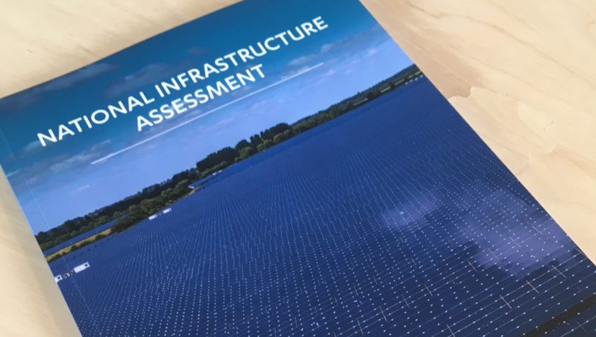 The first National Infrastructure Assessment report