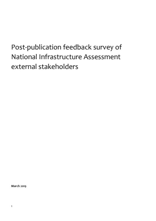 thumbnail of Post-publication feedback survey of NIA external stakeholders