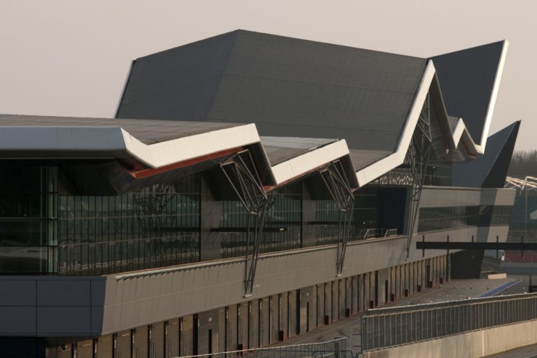 A building at Silverstone