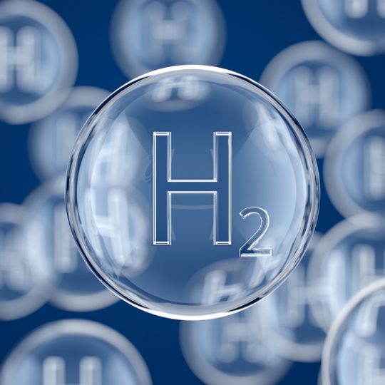 Hydrogen atoms