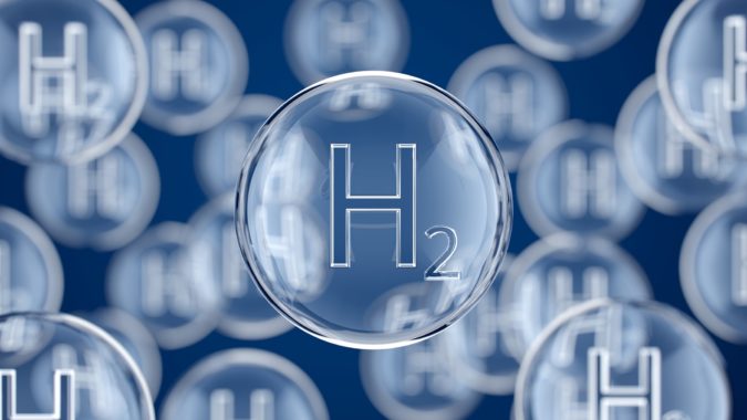 Hydrogen atoms