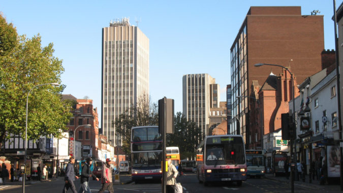 Leicester city centre