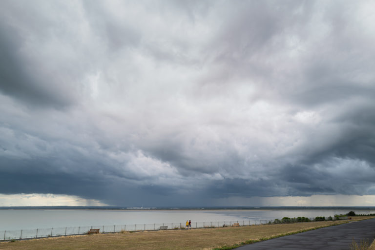 Picture of storm clouds