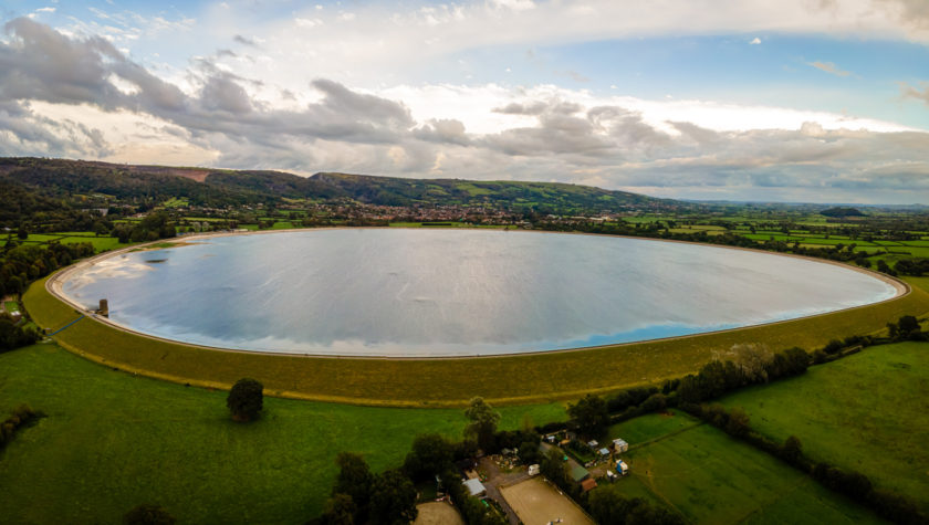 Picture of a reservoir in Somerset