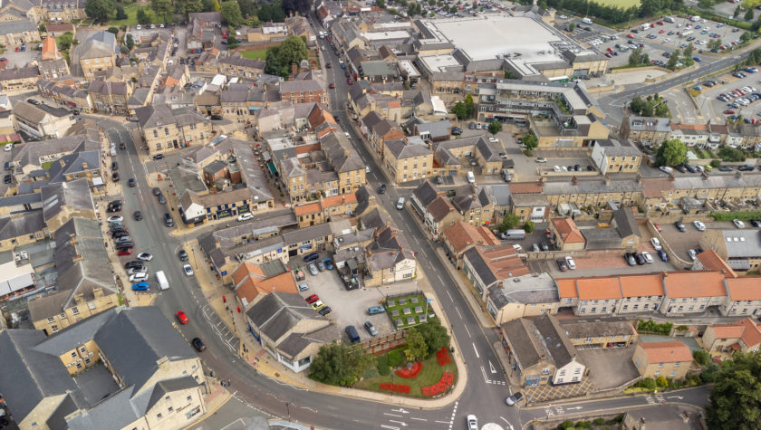 Wetherby from the air